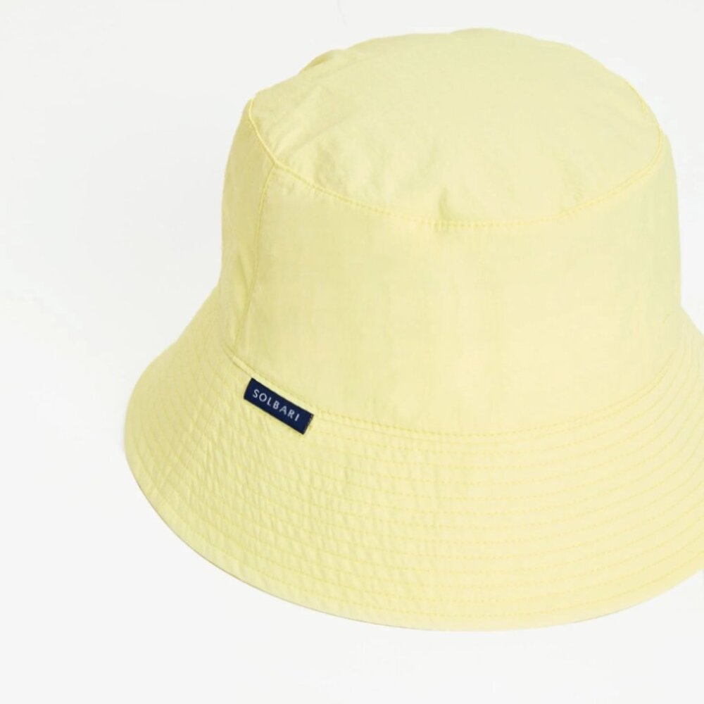 NEW Solbari Cool Yellow Bondi Bucket Hat UPF50+ - Picture 2 of 4